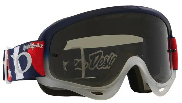 Oakley O Frame Goggle MX TLD RWB Stars - Lens Dark Grey