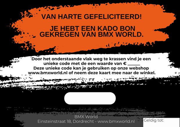 BMX World Kadobon
