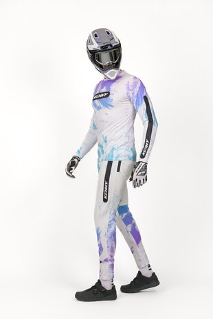 Kenny Prolight BMX Broek Splash Gradient White
