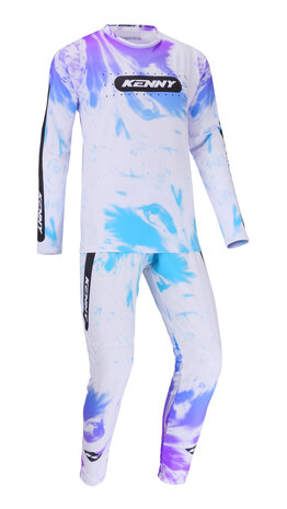 Kenny Prolight BMX Broek Splash Gradient White