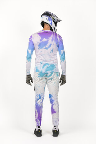 Kenny Prolight BMX Broek Splash Gradient White