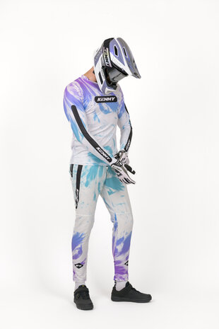 Kenny Prolight BMX Broek Splash Gradient White