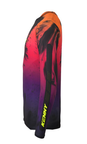 Kenny Prolight BMX Shirt Splash Gradient Neon