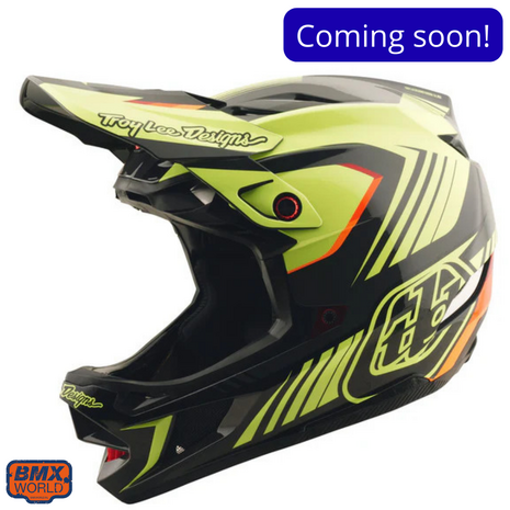 TLD D4 Polyacrylite Helm Qualifier Black-Yellow Najaar 2025