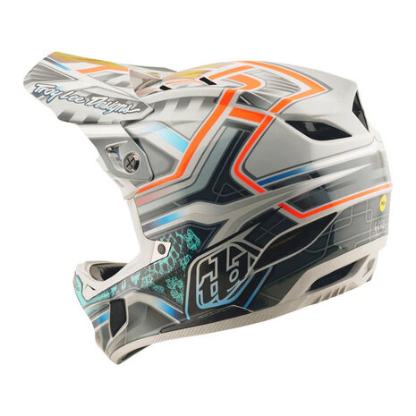 TLD D4 Composite Helm Lowrider Gray Najaar 2025