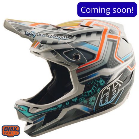 TLD D4 Composite Helm Lowrider Gray Najaar 2025