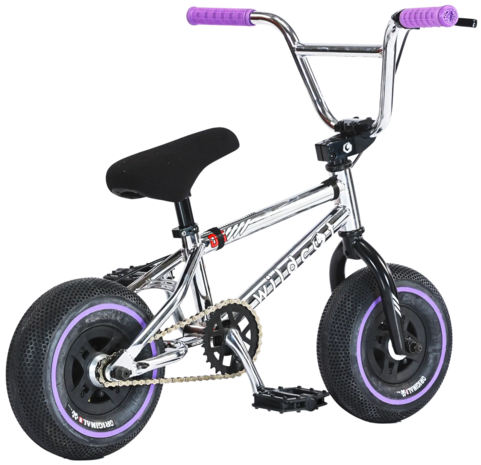 Wildcat OG3A Mini BMX Galaxy Purple – Achteraanzicht