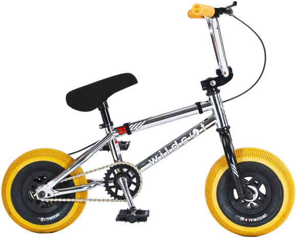 Wildcat OG3A Mini BMX Fiets Galaxy Gum - Zijaanzicht