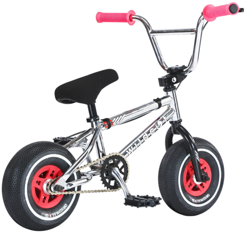 Titel: Wildcat OG3A Mini BMX Galaxy Red – achteraanzicht