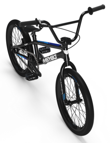 Meybo 2026 TLNT Bike Black/White/Blue - Boven