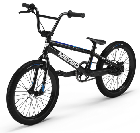 Meybo 2026 TLNT Bike Black/White/Blue - Vooraanzicht