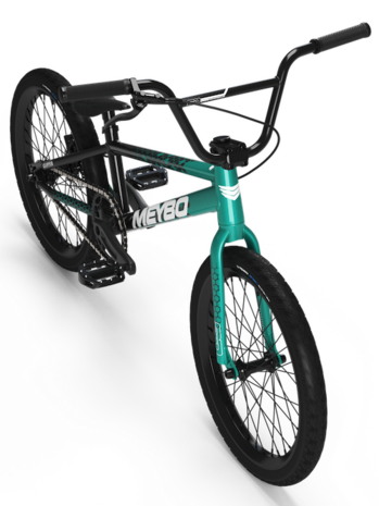 Meybo 2026 Clipper Bike Black/Green/White -  Boven