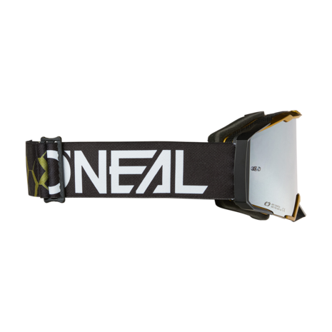 O'Neal B-33 Goggle HEXA Black/Gold - Lens Silver Mirror