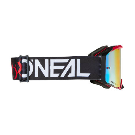 O'Neal B-33 Goggle HEXA Black/Red - Lens Radium Red Mirror