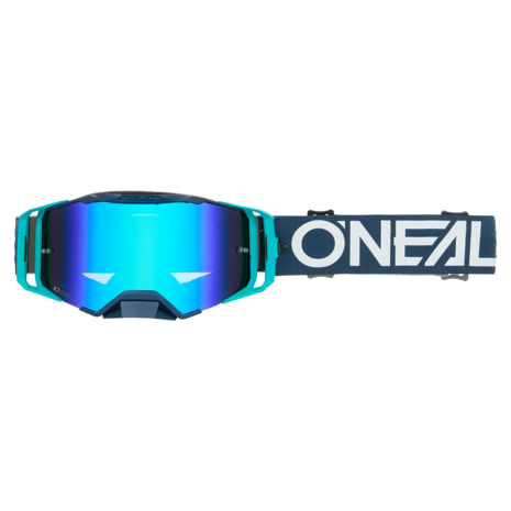 O'Neal B-33 Goggle HEXA Blue- Lens Radium Blue Mirror
