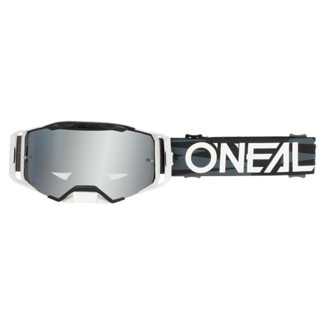O'Neal B-33 Goggle ICTUS Black/White - Lens Silver Mirror