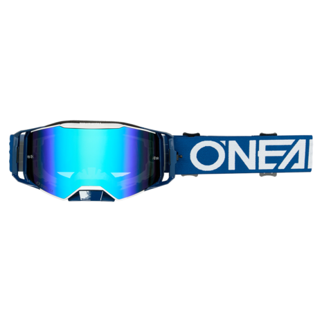 O'Neal B-55 Goggle CRAM Blue/White - Lens Radium Blue Mirror