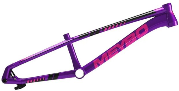 Meybo HSX Alloy 2026 Bmx Race Frame Purple/Pink/Black