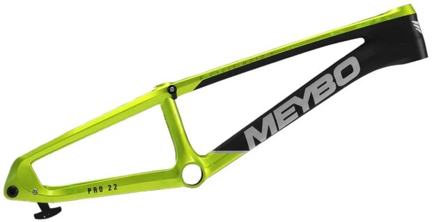 Meybo HSX Carbon 2026 Bmx Race Frame Matt  Black/Black/Green