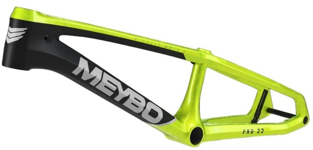 Meybo HSX Carbon 2026 Bmx Race Frame Matt  Black/Black/Green