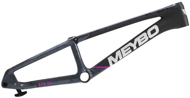 Meybo HSX Carbon 2026 Bmx Race Frame Black/Pink/Grey