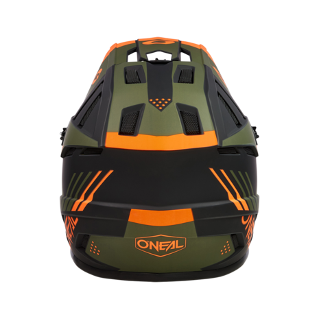 O'Neal Backflip Helm Strike Black/Orange/Olive V.23