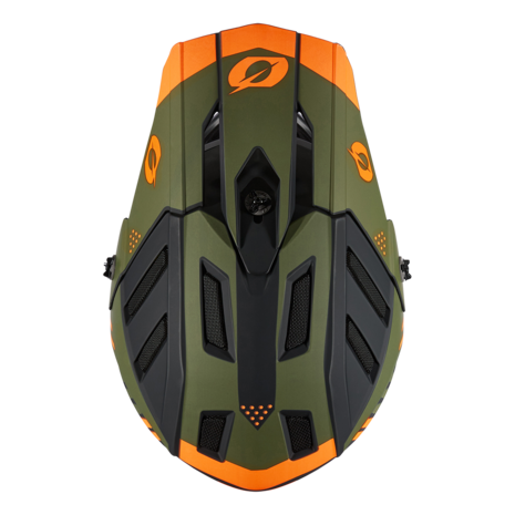 O'Neal Backflip Helm Strike Black/Orange/Olive V.23