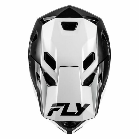 FLY Rayce Repeat Helm Black/White Above