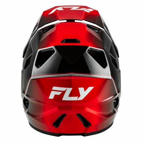 FLY Rayce Repeat Helm Black/Red Back