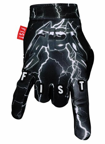 Fist Brasy Baker - Lightning Glove Front Detail