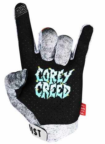 Fist Corey Creed - To The Moon Breezer Glove Back detail