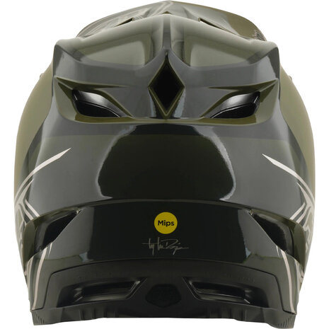 TLD D4 Polyacrylite MIPS Helm Shadow - Beetle 2026 Back