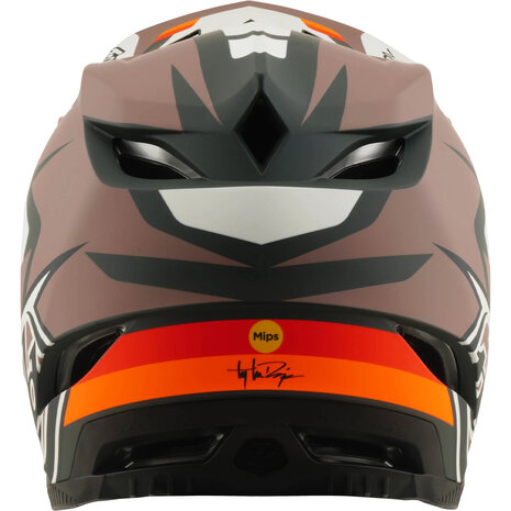 TLD D4 Polyacrylite MIPS Helm Roamer - Clay 2026 Back