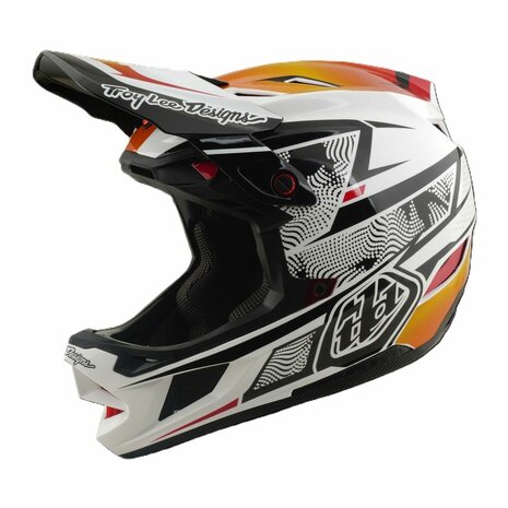 TLD D4 Composite MIPS Helmet Lined Up - White 2026 Front