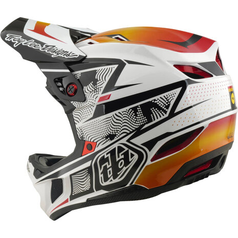 TLD D4 Composite MIPS Helmet Lined Up - White 2026 Side left