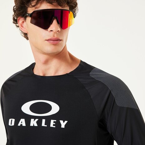 Oakley Seeker Edge LS Shirt - Blackout 