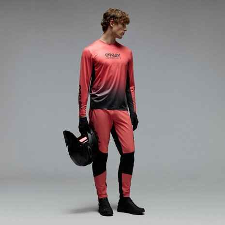 Oakley Maven Coast LS Jersey - Gradient Paloma/Black