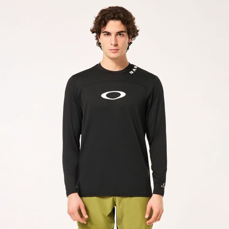 Oakley Free Ride LS Shirt - Blackout