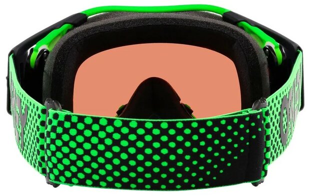 Oakley Airbrake Moto Green B1B - Jade Prizm Iridium lens Back