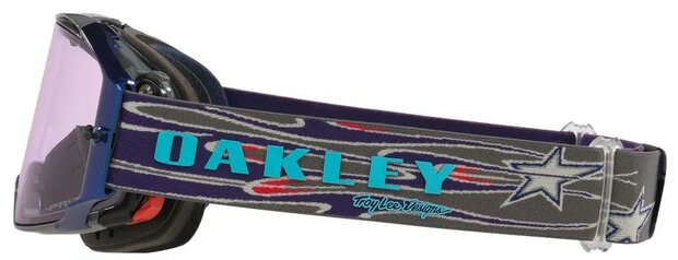 Oakley Airbrake MTB Goggle TLD Grey - Prizm Low Light Lens Side