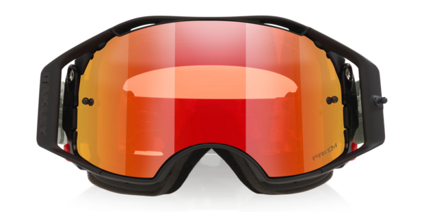 Oakley Airbrake MTB Goggle Grn Camo - Prizm Torch Lens detail