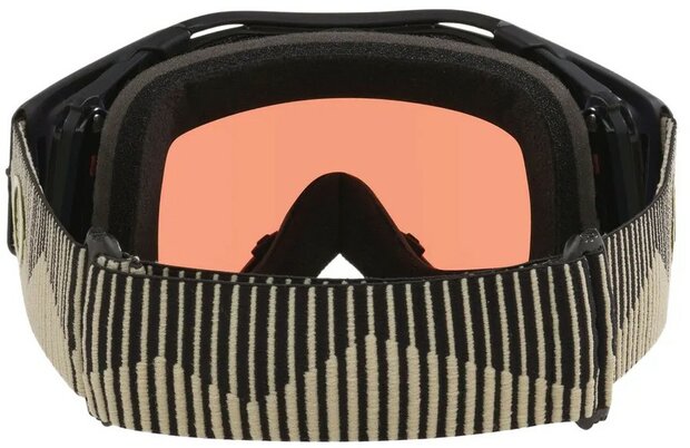 Oakley Airbrake MTB Goggle Black Mist - Prizm Jade Lens Back