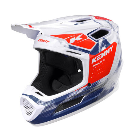 Kenny Prolight BMX Helmet Graphic Blood Blue Red Front