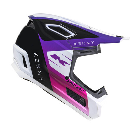 Kenny Prolight BMX Helmet Graphic Team Gradient Navy White Side