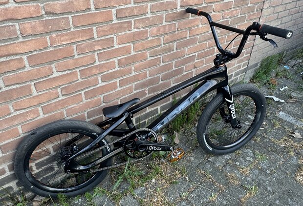 Meybo HSX Carbon 2024 BMX Fiets Pro 22.5  Black - Jason Noordam