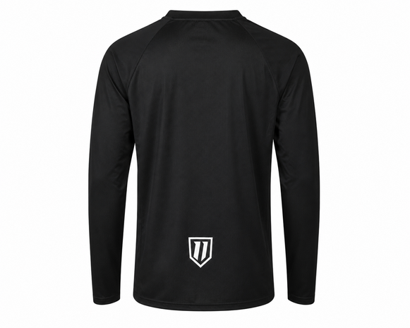 Insanity Industries Solid BMX Shirt Black Back