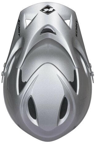 Kenny BMX Downhill Helmet Grey Bovenaanzicht