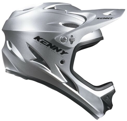 Kenny BMX Downhill Helmet Grey Zij aanzicht