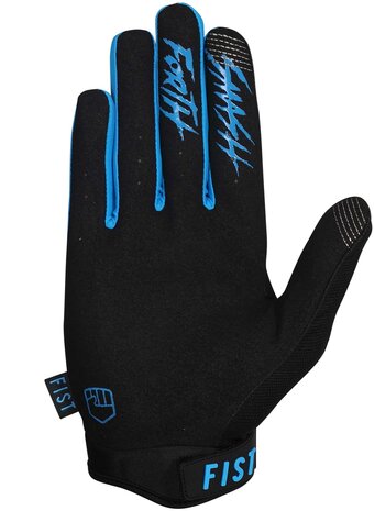 Fist Stocker Fluro Blue  Glove