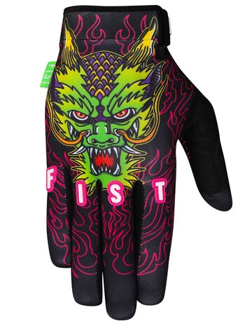 Fist Fury BMX Glove Front